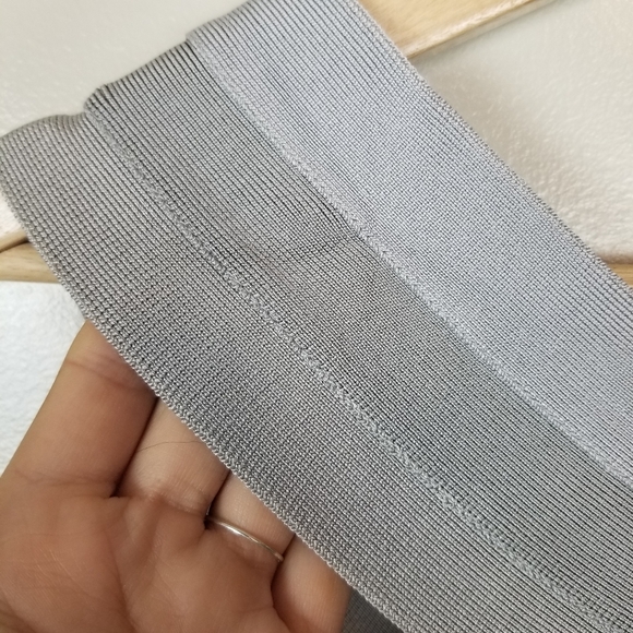 HERVE LEGER Multicolored Striped Bandage Dress Criss Cross Halter Neck US S - Picture 8 of 13